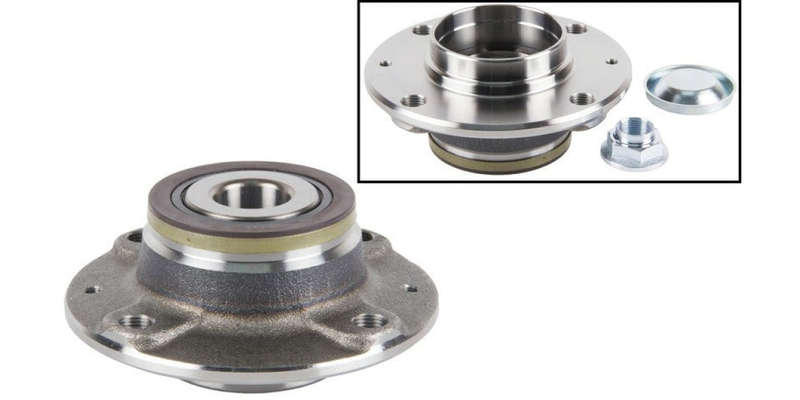 Rear Wheel Bearing Kit Citroen C4 1.6, Hdi, 2.0 (01-04), Peugeot 207 1.4, 1.6 (2006-), 307 1.6, 2...