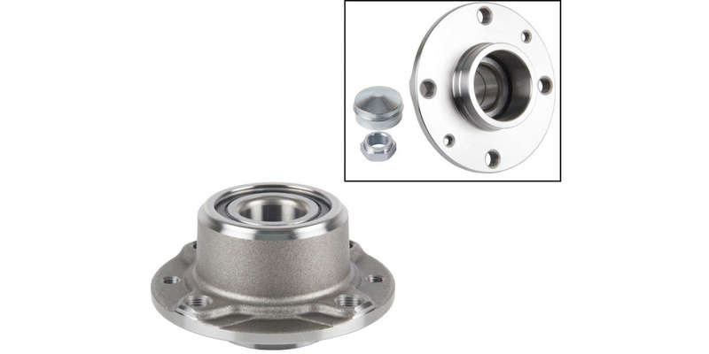 Rear Wheel Bearing Kit Fiat Seicento 1.1 (01-03) Non Abs (For 1 Wheel only)