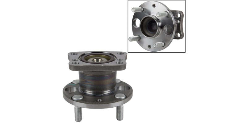 Rear Wheel Bearing Kit Ford Fiesta Lll 1.0 (2013-), 1.4, I, 1.6I, Gtdi (2008-), 1.6 (12-13), Mazd...