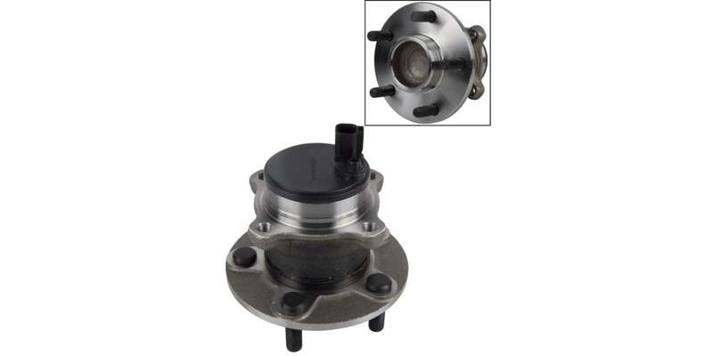 Rear Wheel Bearing Kit Ford Focus Ll 2.0 Tdci (05-09), Volvo S40 1.8 Sedan, 2.0 Sedan, 2.0D, 2.4,...