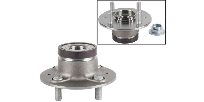 Rear Wheel Bearing Kit Honda 2011- Ballade 1.5I (2011-), Jazz 1.3I, 1.4I, 1.5I (07-15) With Disc ...