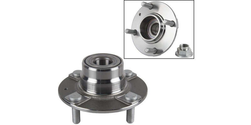 Rear Wheel Bearing Kit Hyundai Accent X3 1.3, 1.5 (94-00), Elantra J2 1.6, 1.8 (95-01), S Coupe 1...