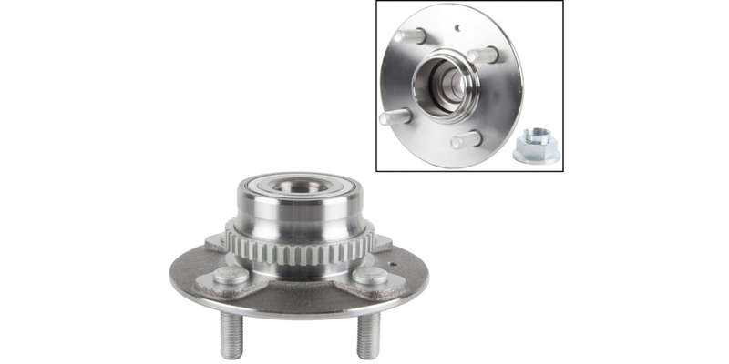 Rear Wheel Bearing Kit Hyundai Atos 1.0 , 1.1 (00-13) (For 1 Wheel only)