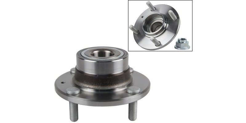 Rear Wheel Bearing Kit Hyundai Matrix 1.6, 1.8 (02-08) Non Abs, Rr. Discs (For 1 Wheel only)