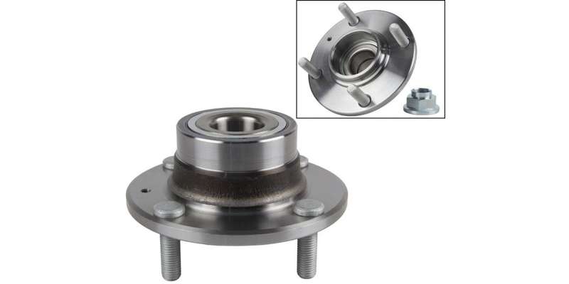 Rear Wheel Bearing Kit Hyundai Matrix 1.6, 1.8 (02-08) Non Abs, Rr. Discs (For 1 Wheel only)