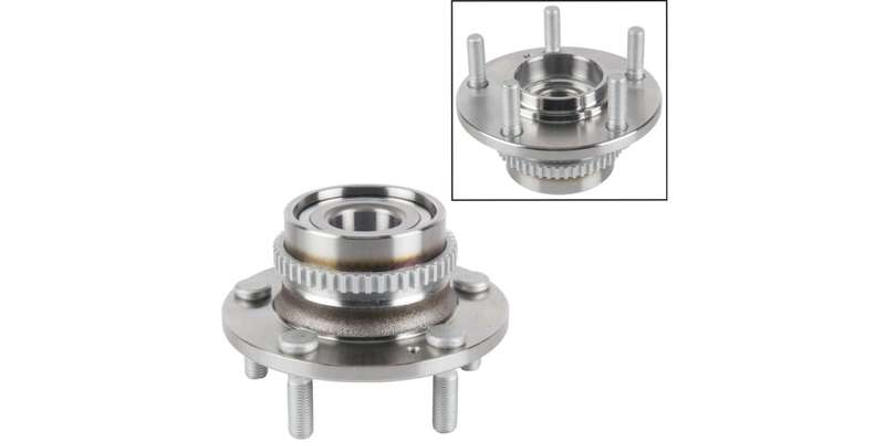 Rear Wheel Bearing Kit Hyundai Tucson 2.0 (04-11), Kia Sportage Je 2.0 (04-10) Abs (For 1 Wheel o...