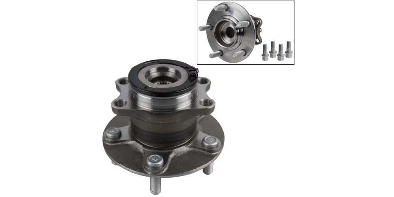 Rear Wheel Bearing Kit Jeep Compass 2.0, 2.4 (2007-), Patriot 2.0Crd (2007-), Mitsubishi Outlande...