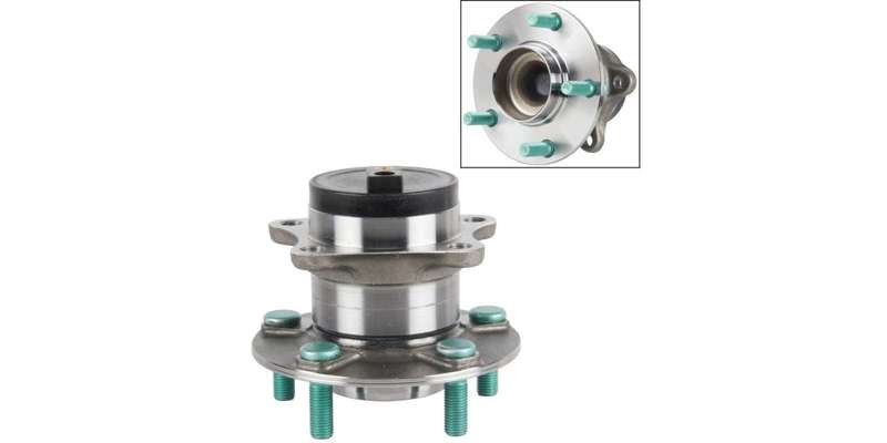 Rear Wheel Bearing Kit Mazda 6 2.0, 2.3, 2.3 Mps Awd, 2.5 (2008-) (For 1 Wheel only)