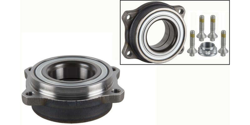 Rear Wheel Bearing Kit Mercedes-Benz W204 C-Class C180, K, C200K, Cdi, C220, Cdi, C280, C300, C32...