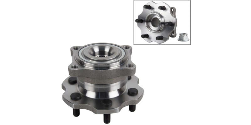 Rear Wheel Bearing Kit Nissan Navara D40 Series 2.5Dci, 4.0I V6, Pathfinder D40/ R51 Series 2.5Dc...