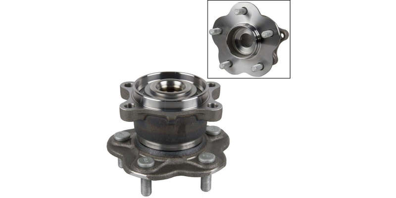 Rear Wheel Bearing Kit Nissan Qashqai 2.0, Dci 4X4, X-Trail 2.0, D, Cdi, 2.5 4X4, Renault Koleos ...