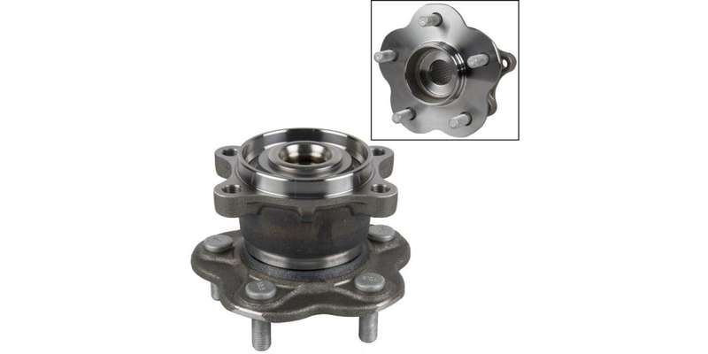 Rear Wheel Bearing Kit Nissan Qashqai 2.0, Dci 4X4, X-Trail 2.0, D, Cdi, 2.5 4X4, Renault Koleos ...
