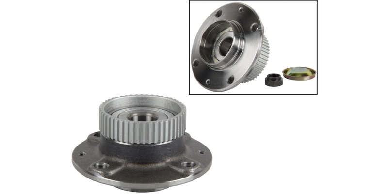 Rear Wheel Bearing Kit Peugeot 206 2.0 (01-03) Abs (For 1 Wheel only)