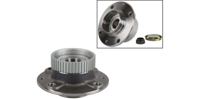 Rear Wheel Bearing Kit Peugeot 206 2.0 (01-03) Abs (For 1 Wheel only)