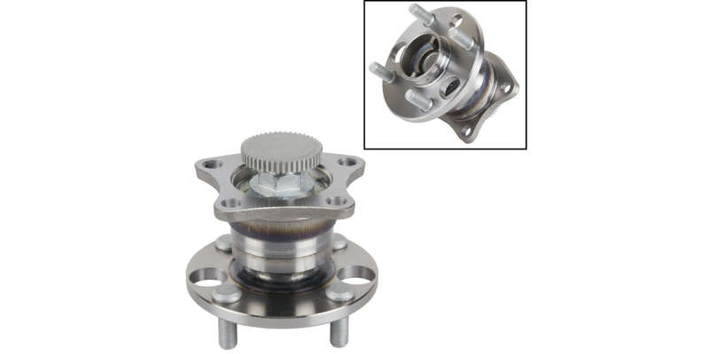 Rear Wheel Bearing Kit Toyota Conquest 1.8I (93-96), Corolla 1.6I, 1.8I (93-02) Abs (For 1 Wheel ...