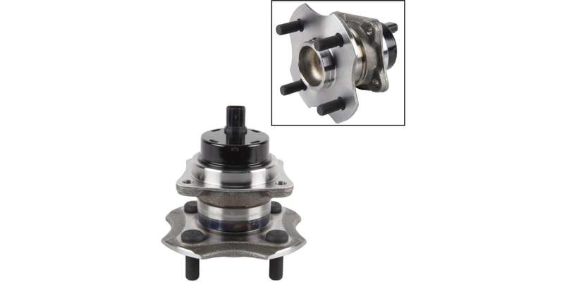Rear Wheel Bearing Kit Toyota Corolla 1.4I, 1.6I, 1.8I (02-08), Runx 140I, 160I, 180I (03-08) Abs...