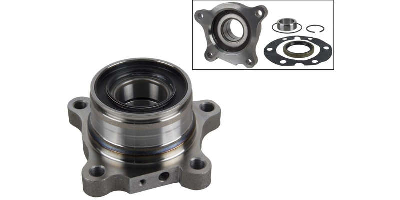 Rear Wheel Bearing Kit Toyota Land Cruiser Prado 120 4.0 (02-09) Abs Lhs (For 1 Wheel only)