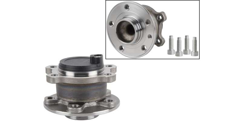 Rear Wheel Bearing Kit Volvo S60 1.6, 2.0, 2.4, V60 1.6, 2.0, 2.4, 3.0 (2010-) (For 1 Wheel only)
