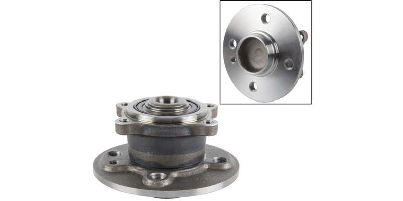 Rear Wheel Hub Bearing Kit ASB Bmw Mini Cooper R50, R52, R53, R56 Series 1.6 - Abs (02-09) 14Mm B...