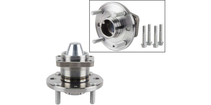 Rear Wheel Hub Bearing Kit Chevrolet Optra 1.6, 1.8 (04-11) Non Abs
