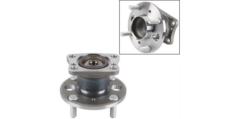 Rear Wheel Hub Bearing Kit Ford Fiesta Lli 1.0, 1.4, I, 1.6, I (2008-), Mazda 2 De (07-15)
