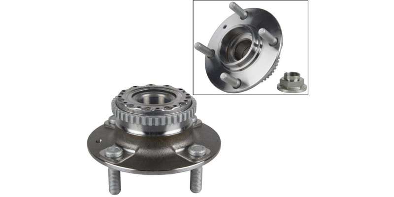 Rear Wheel Hub Bearing Kit Hyundai Elantra Xd 1.6, 2.0, I10 Pa 1.1, 1.2, Matrix 1.6, 1.8, Kia Cer...
