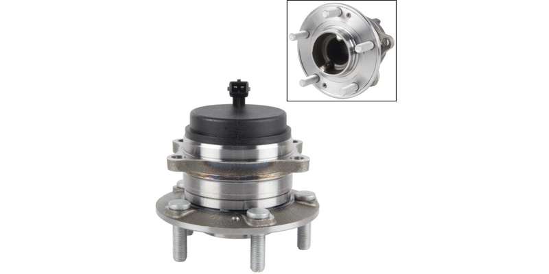 Rear Wheel Hub Bearing Kit Hyundai Santa Fe 2.2 Crdi Cm (06-10), Kia 2.2, 2.4, 2.5, 3.5 V6, 3.8 V...