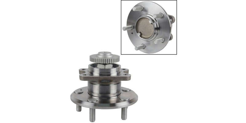 Rear Wheel Hub Bearing Kit Hyundai Sonata 2.0, 2.7 V6, 2.4 Nf, 2.4 Yf (2003-) Abs