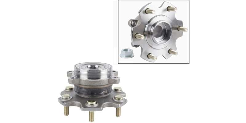 Rear Wheel Hub Bearing Kit Mitsubishi Pajero 3.2Di-D 3.5, 3.8I , 2.5Di-D, 3.2Di-D, Di-Dc, 3.8I V6...
