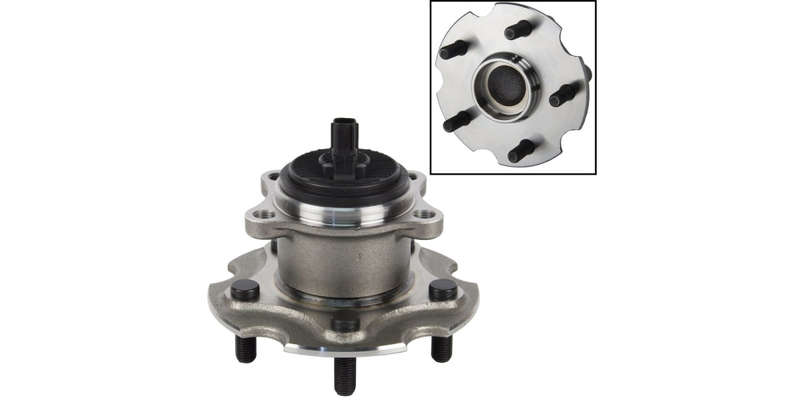 Rear Wheel Hub Bearing Kit Toyota Corolla Verso 1.6, 1.8, 2.0D4-D (09-14), Yaris 1.5 Hybrid (2010...