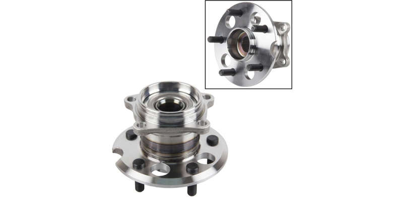 Rear Wheel Hub Bearing Kit Toyota Rav4 Ll 2.0 4X4 Only (02-06) Abs