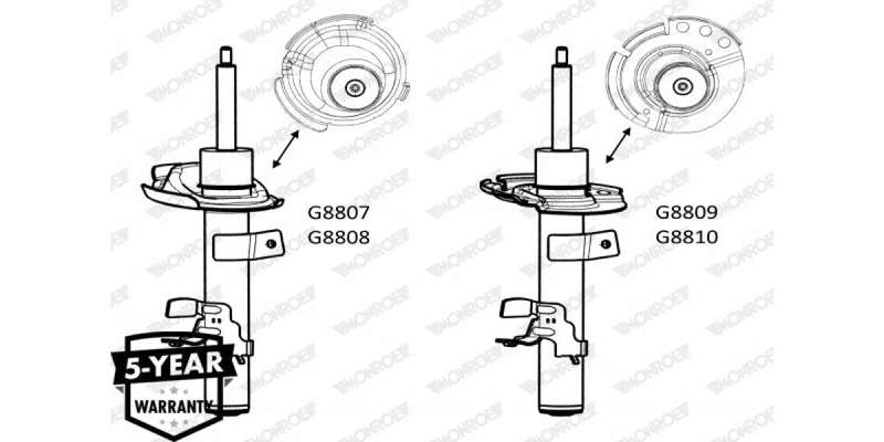 Shock Front Left Ford Kuga (2) 2013> (MONROE)(G8810)