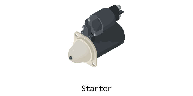 Starter Citroen C4,C5,Ds4,Xsara,Peugeot 206,307,407,508 Dw8,Ew10/12,Dw10 2001-2010 12V
