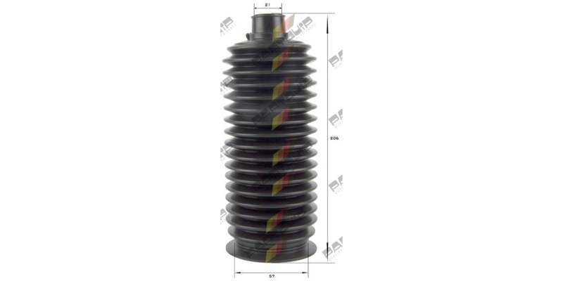 Steering Rack Boot Kit Toyota 98-09 Land Cruiser 100/200 Series - 4.2, 4.5, 4.7, 96-02 Prado 90/9...