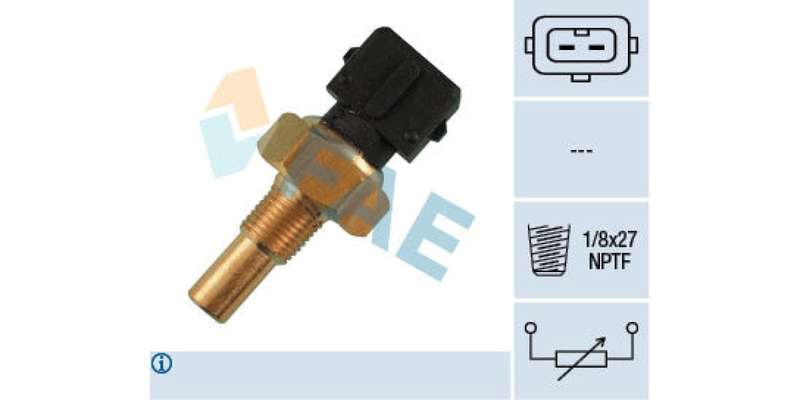 Temperature Switch 2Pin 1/8X27Nptf Ford Zetec,Duratec (FAE) (33260FAE)