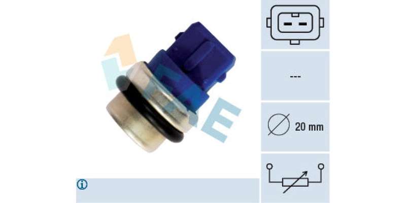 Temperature Switch 2Pin 20Mm D Audi A4,Vw Polo Classic,Playa,Kombi (Adr,Aeb,Agy,Afx,Afv,Afx,Dg,Ac...