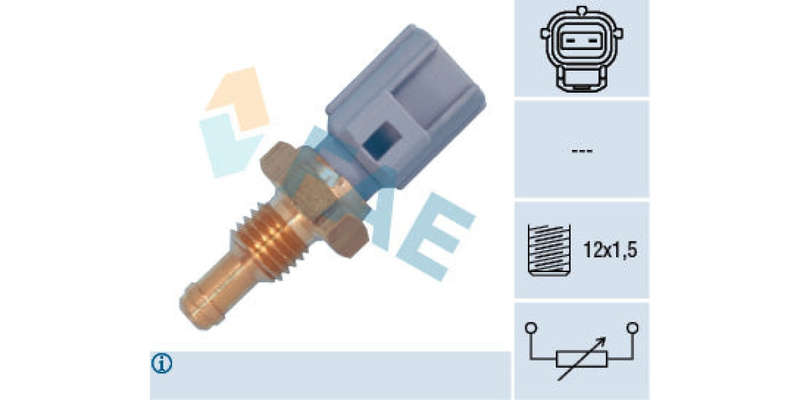 Temperature Switch 2Pin M12X1.5 Ford,Mazda Duratec,Zetec,L3Kg,Lff7,Fsl) (FAE) (33735)