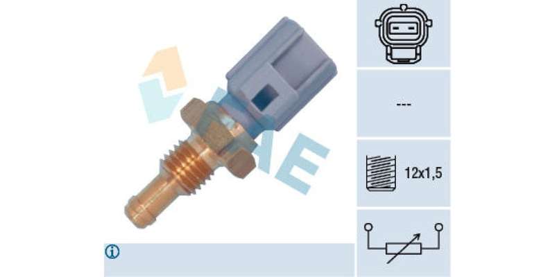 Temperature Switch 2Pin M12X1.5 Ford,Mazda Duratec,Zetec,L3Kg,Lff7,Fsl) (FAE) (33735)