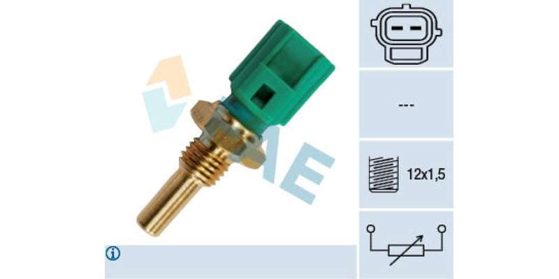 Temperature Switch 2Pin M12X1.5 Ford,Mazda,Toyota (Kl,Wl,Wlt,Essex,2Jz-Ge,1Uz,Z6,L3N9,Fs,Bpi,Zm,2...