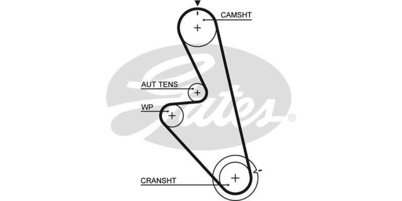Timing Belt Daewoo Espero,Kb200 (C18Le,C20Le)