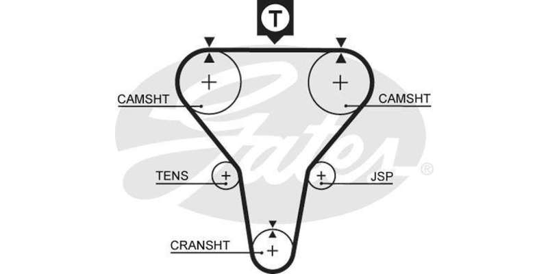 Timing Belt Kia Rio,Mazda Etude,Mx5 (B6Ze,Bpze,A5E,Bpi)