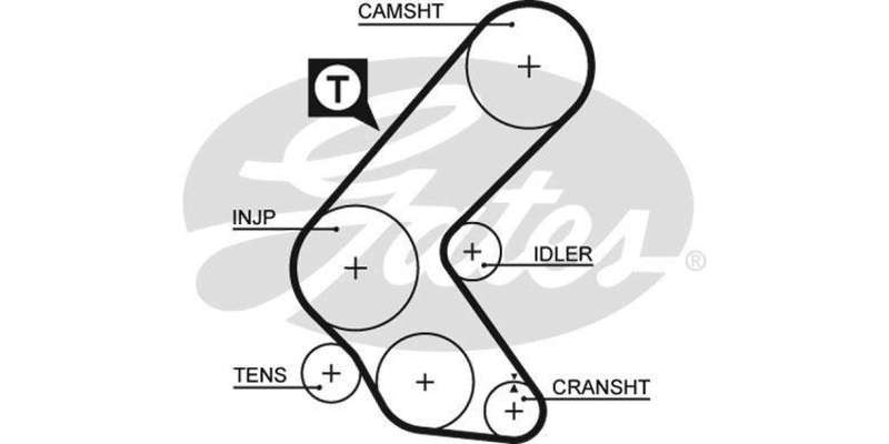 Timing Belt Opel Corsa 170D Ldv [B] 4Ee1