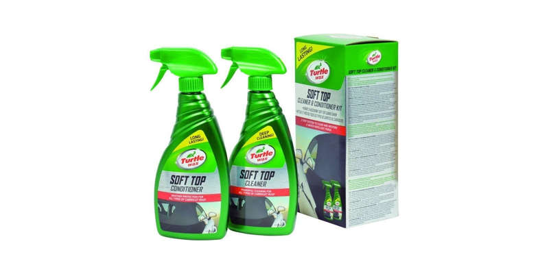 Turtle Wax Fg7610 GReen Line Soft Top Kit, 2 X 500 ML