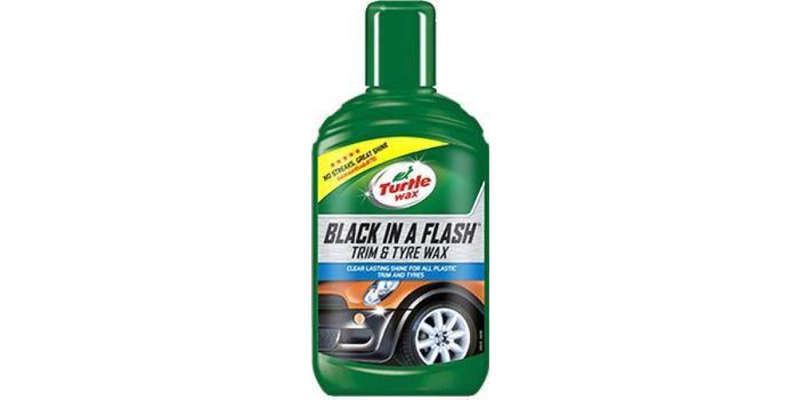 Turtle Wax Black in a Flash Trim Wax (300ML) 52812
