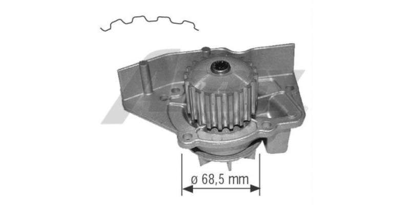 Water Pump Peugeot 406 2.0 Sri (1563)
