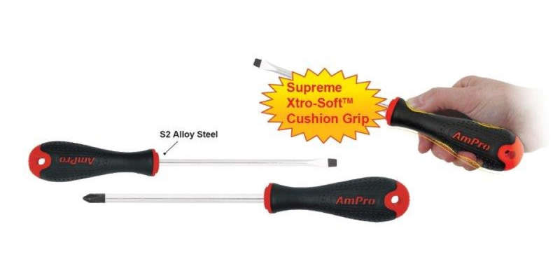 Xtro Soft Pro Phillips Screwdriver #1X80Mm AMPRO T32935