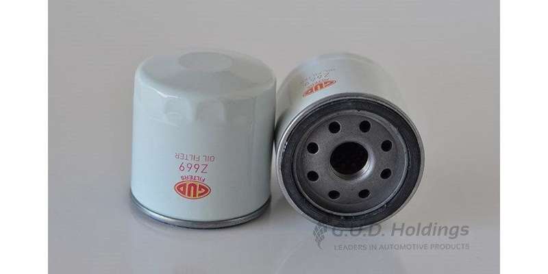 Z669 Oil Filter Ford Landrover Peugeot (GUD)