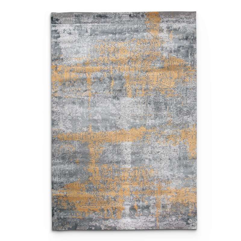 Joburg Nayru Grey Yellow Rug