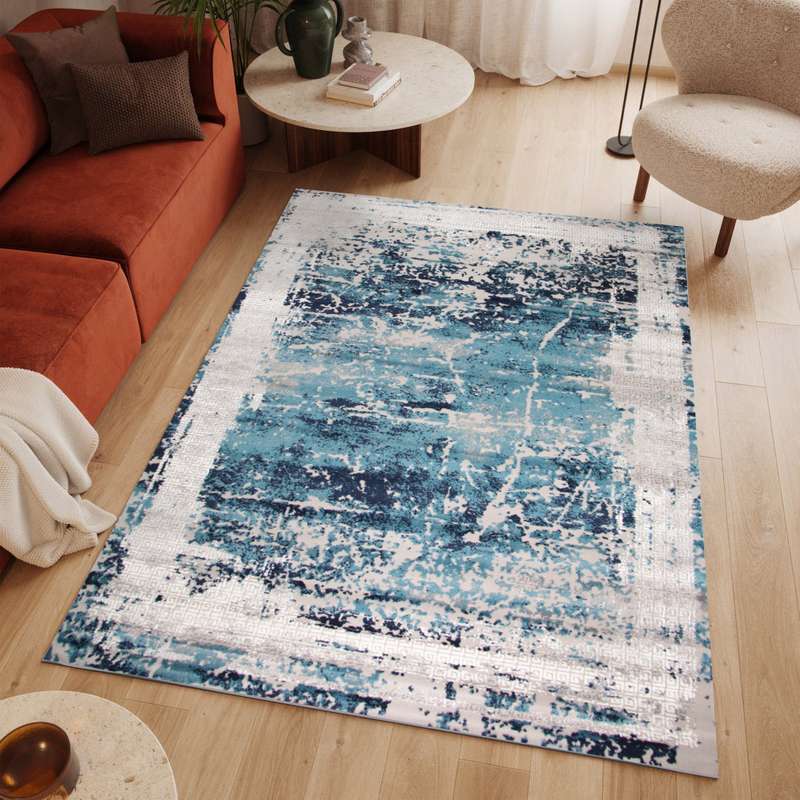 Alin Tely Blue Rug