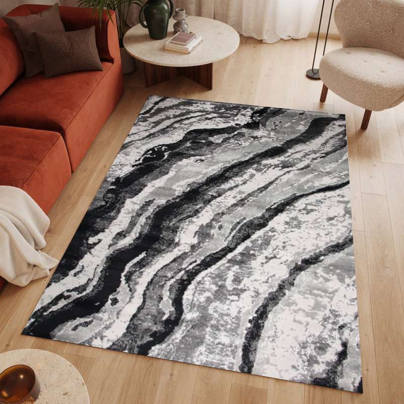 Alin Feir Black Rug